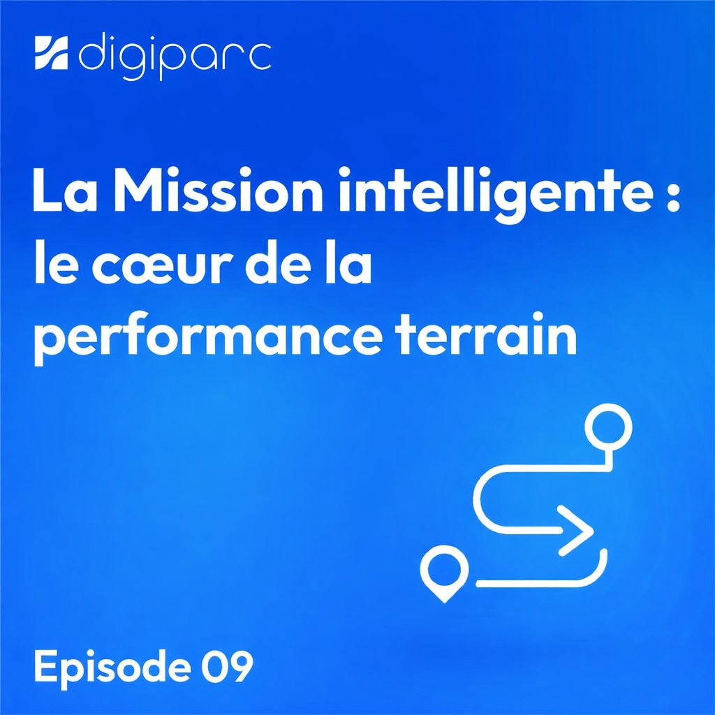 digiparc's tweet photo. La mission n’est pas un simple trajet.
C’est une unité de valeur.
🎙️ Nouvel épisode Digiparc
 La Mission intelligente : le cœur de la performance terrain
#Podcast #FleetManagement #Digiparc #SaaSB2B https://t.co/0u622qhpRD