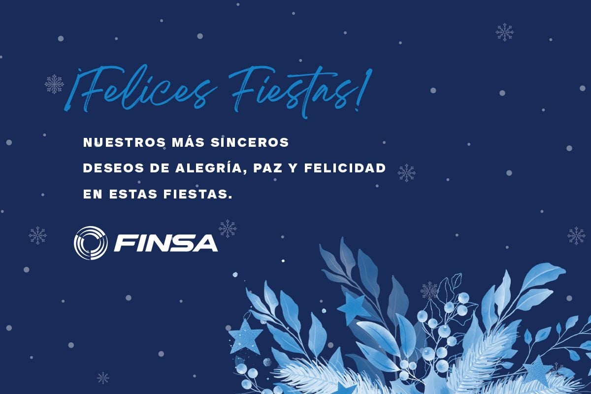 Nuestros mejores deseos de paz y bienestar en estas fiestas,

Familia #FINSA ✨