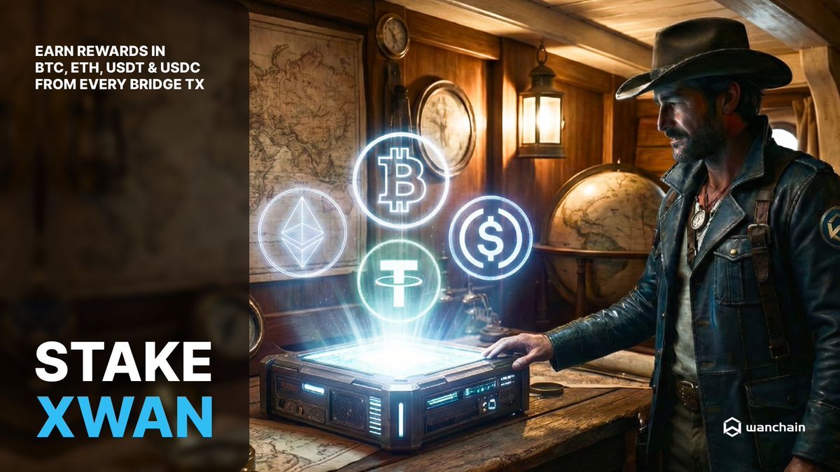 wanchain_org's tweet photo. Ahoy Crew! Great treasures await those who stake xWAN 💰 

Stake xWAN today to earn juicy APRs:

✅ $BTC: 49.30%
✅ $ETH: 50.73%
✅ $USDT: 48.14%
✅ $USDC: 50.32%

Your BridgeFi journey begins here:
https://t.co/SFaBxQwof3 https://t.co/l5YWkmqgsr