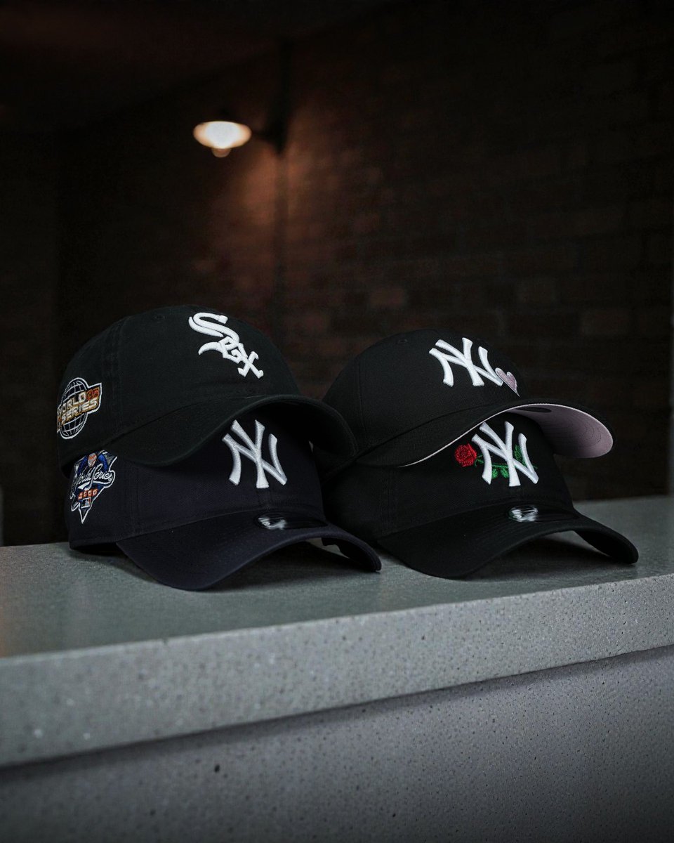 TopperzStore's tweet image. 🧢 ONLINE NOW – 9TWENTY Dad Caps with details that hit different

World Series patches, floral hits &amp;amp; timeless Yankees style 🌹⚾️  
These Dad Caps bring that lowkey flex – featuring Yankees &amp;amp; White Sox in exclusive variations.

Limited &amp;amp; only @topperzstore 👀
