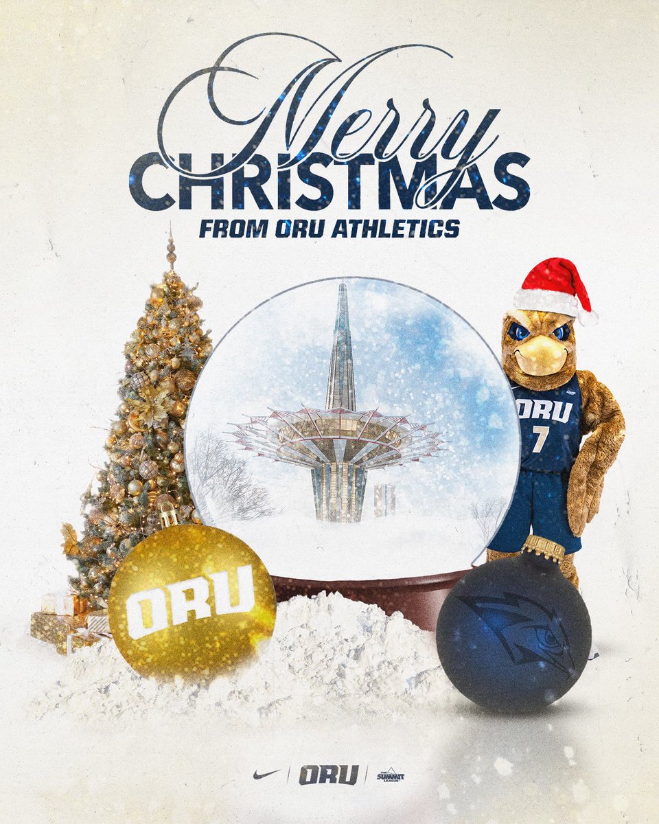 ORUAthletics's tweet image. Sending Christmas cheer from our family to yours. Merry Christmas! 🎄

#Goldenstandard | #MerryChristmas