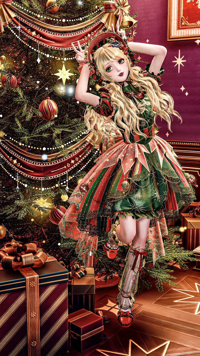 zombae_23's tweet image. Merry Christmas All! 

{#infinityNikki #インフィニティニキ #인피니티니키 #无限暖暖}