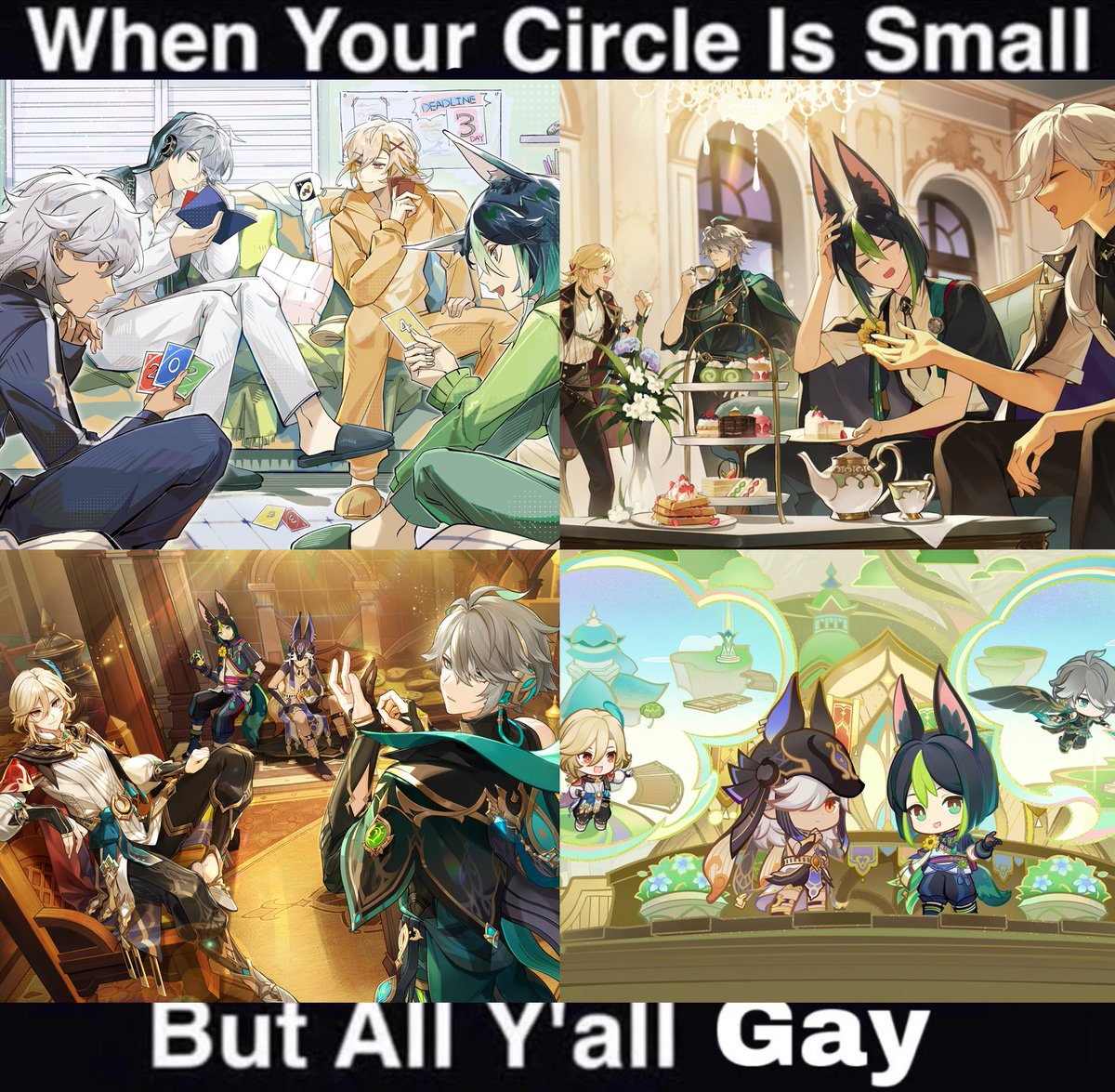 most yaoiful group in teyvat
