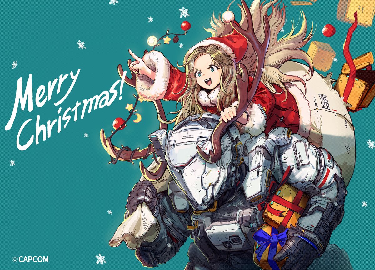 PRAGMATAgame's tweet image. "Hugh! Faster! we gotta get all the good kids their presents in time!"

capcom-games.com/pragmata
#PRAGMATA