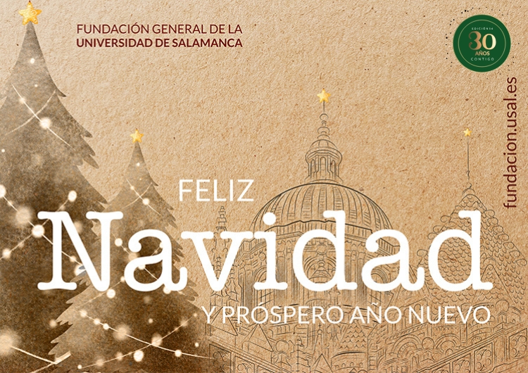 ✨ Desde la Fundación General de la #UniversidadDeSalamanca os deseamos una #FelizNavidad.

Que estas fiestas sean un tiempo de descanso y renovación de energías para afrontar con ilusión los cursos de enero🎄

ced.usal.es