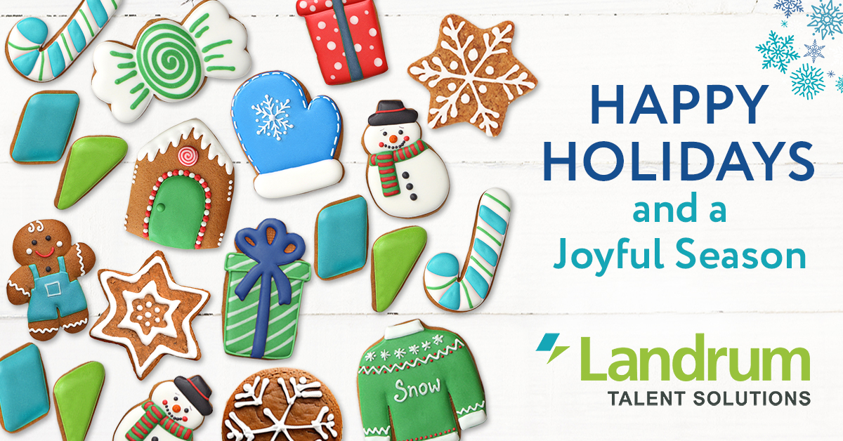 Cheers to a bright holiday season from Landrum Talent Solutions! ✨ May your season be restful and your new year be filled with people who make a lasting impact.