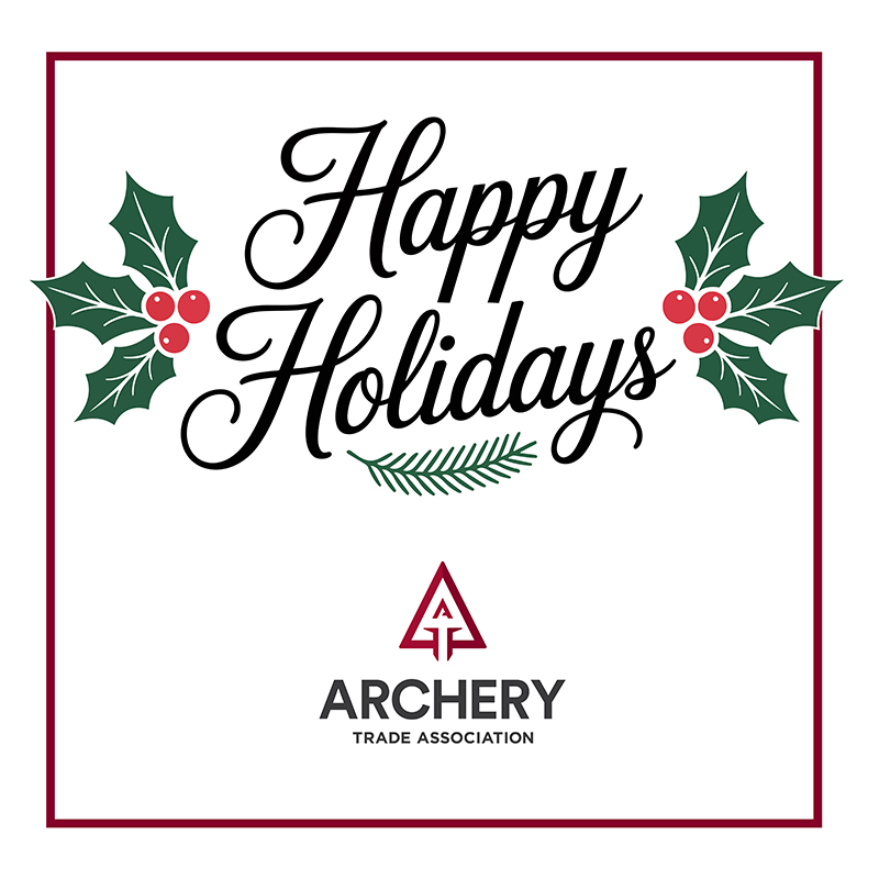 Merry Christmas and happy holidays from all of us at the Archery Trade Association!