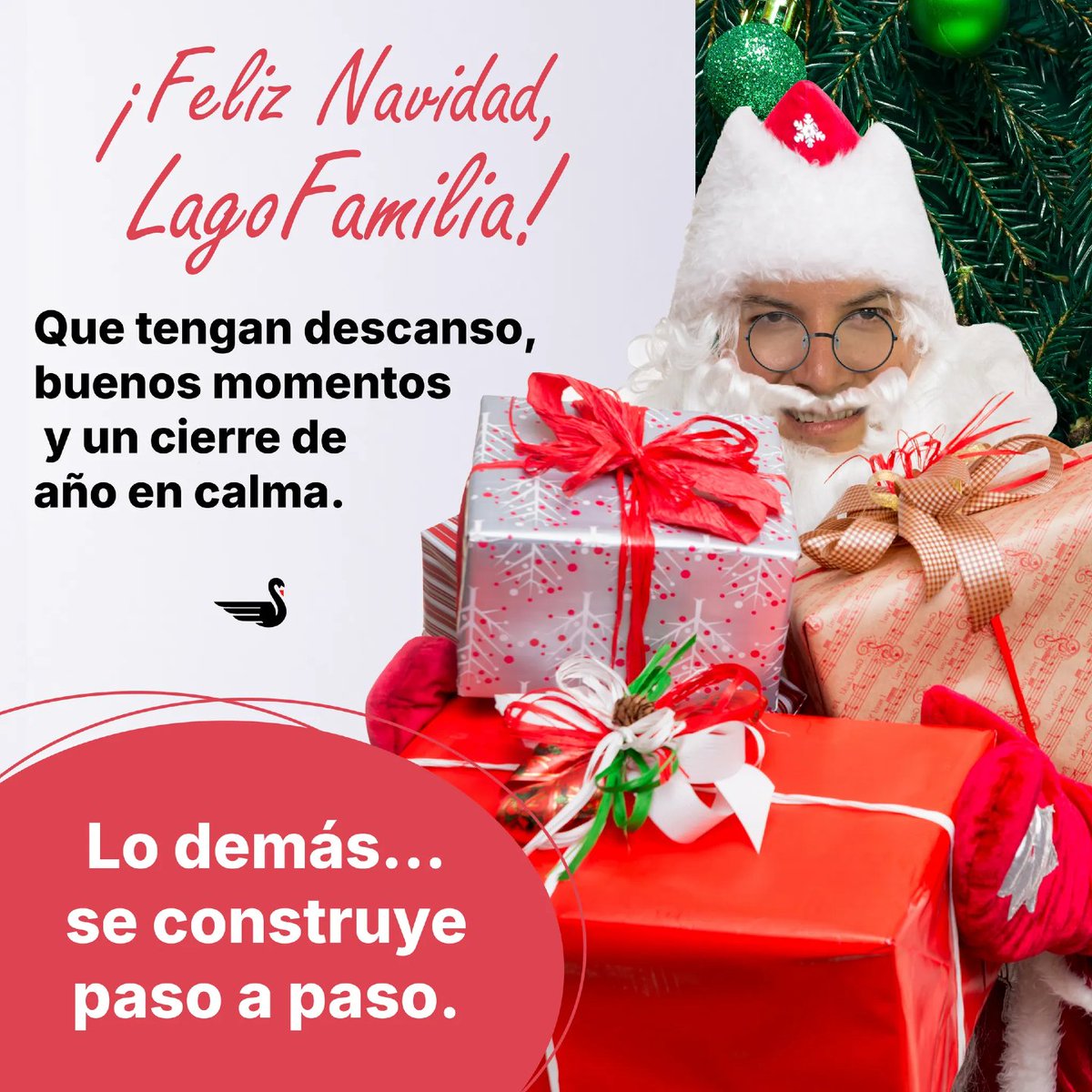 🎄 Feliz Navidad, LagoFamilia. ¡Gracias por acompañarnos este año!

Espero que el recalentado esté bueno y que no hayan amanecido demasiado crudos 🙏🏼