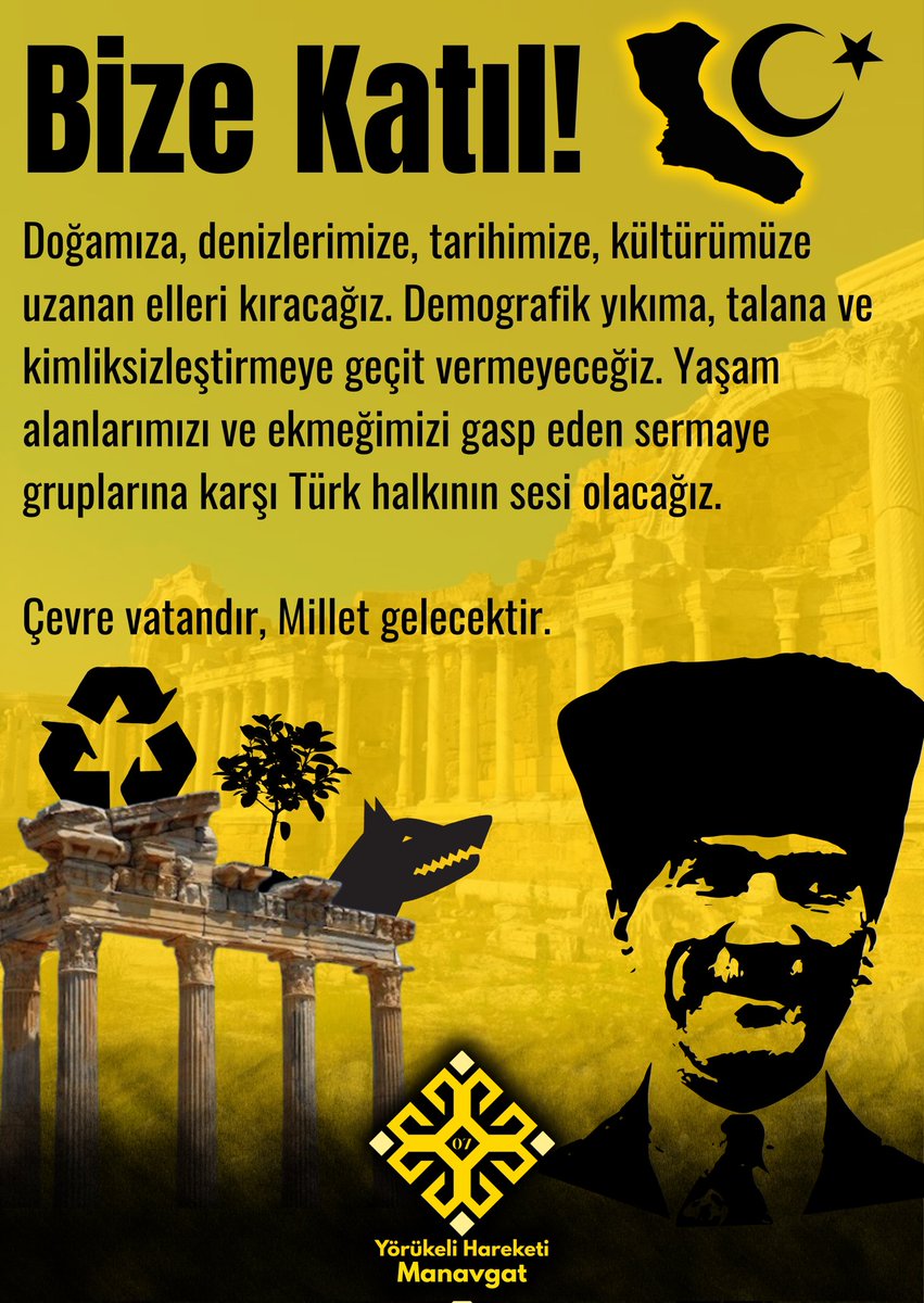 Yörükeli Hareketi Manavgatta! 

Katılım için DM atabilirsiniz.