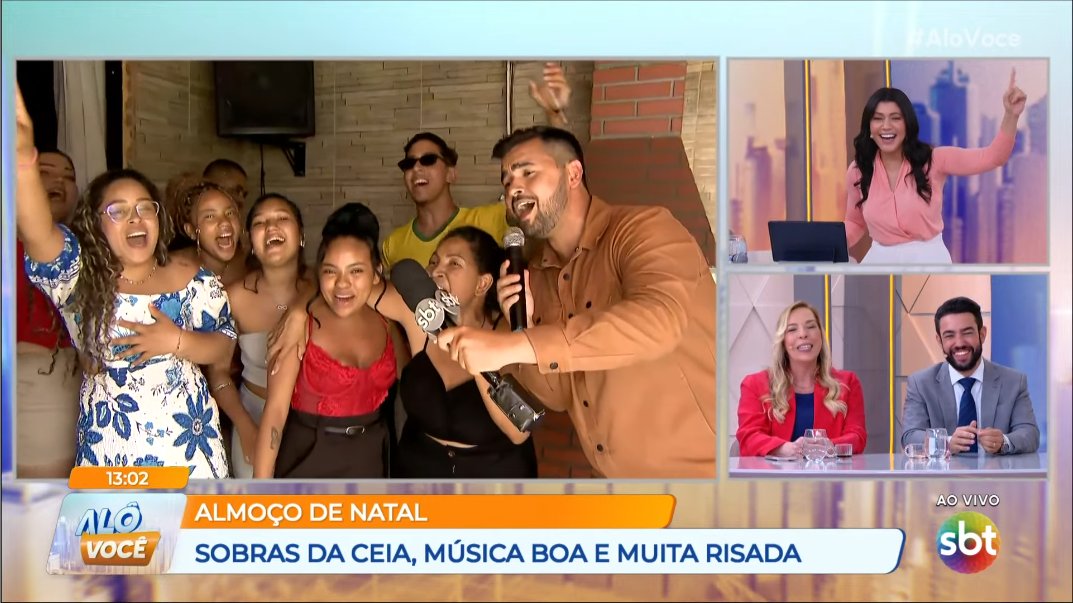 Sobrou de ontem, sobrou de ontem 🎶
Bota pra subir, bota pra subir 🎶

#AloVoce