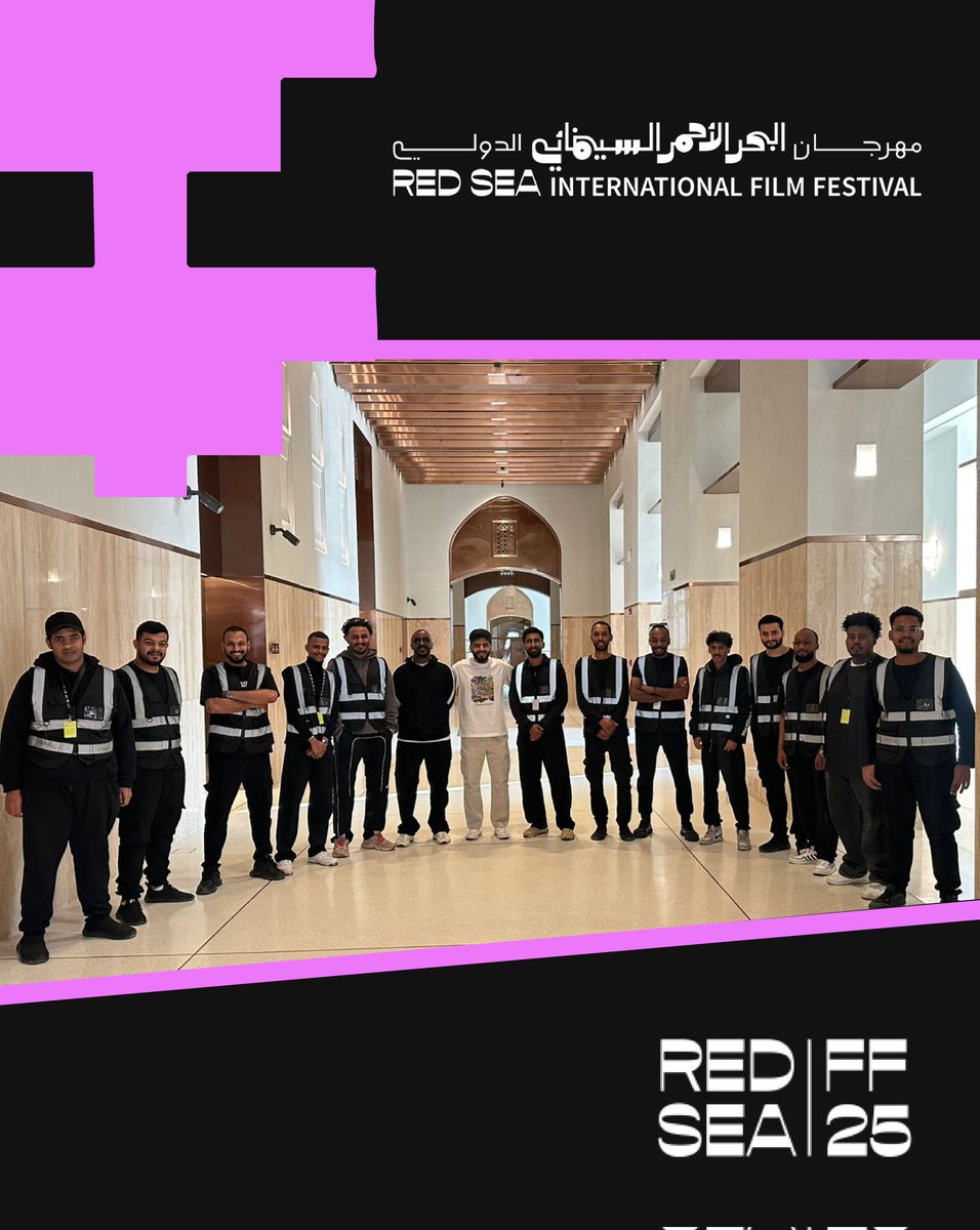 Flags_E's tweet photo. At the Red Sea Festival, our team’s passion was the true star behind the scenes. Every moment, every detail, and every step was driven by our love for creating meaningful experiences. The journey has wrapped, but the impact and energy remain with us.🙏 https://t.co/Kmlpu7DPhh