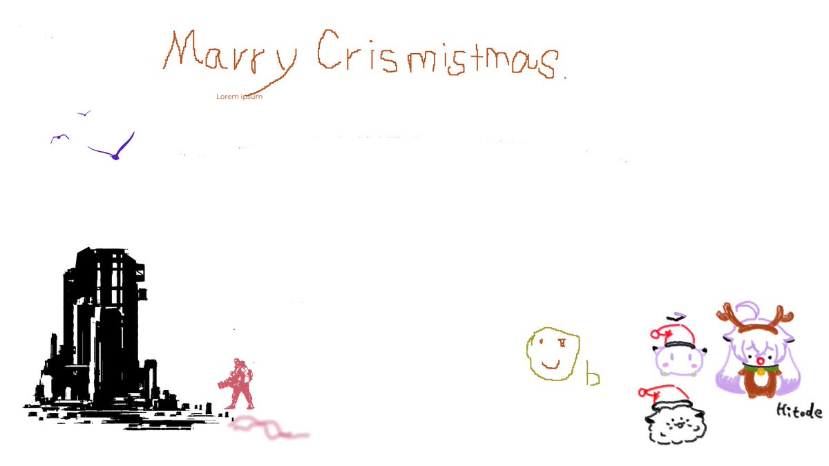 🎄聖誕快樂🎄

謝謝我ㄉ偷摸他雞一起玩🥳
也謝謝觀眾們的圖！超口愛！

youtube.com/watch?v=18lUub…