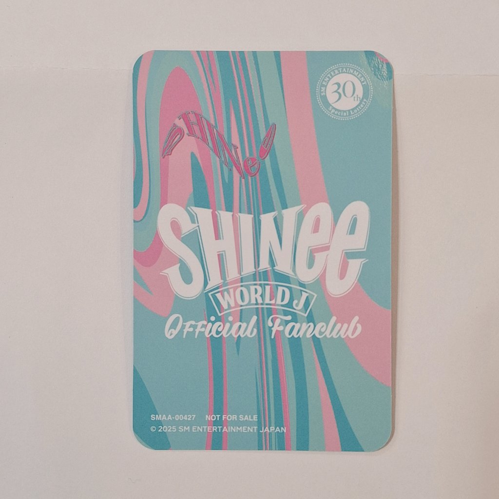 SM ENTERTAINMENT 創立30周年記念 SPECIAL抽選会 第2弾、きーくんの