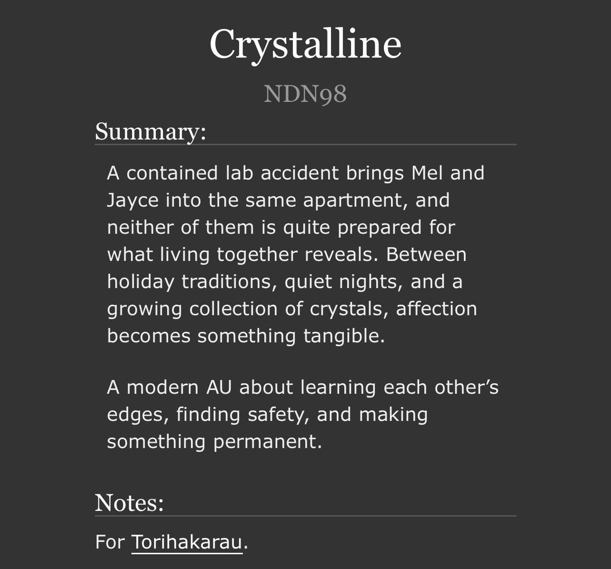 dorris_ndlovu's tweet image. Melly Jaymas AND Fiyerabalidays from the @onlymeljay #OnlyMeljaySecretSanta and Fiyeraba fam secret santa archiveofourown.org/works/76188991 and archiveofourown.org/works/76345161