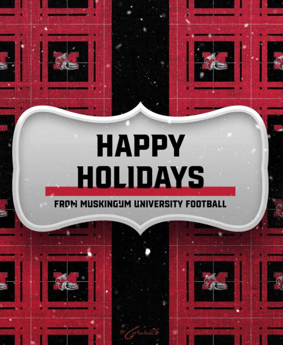 k3ith72's tweet image. Thank you coach @keegan_linwood and Merry Christmas 🐋🐋🐋🔴⚪️
@MuskingumFB