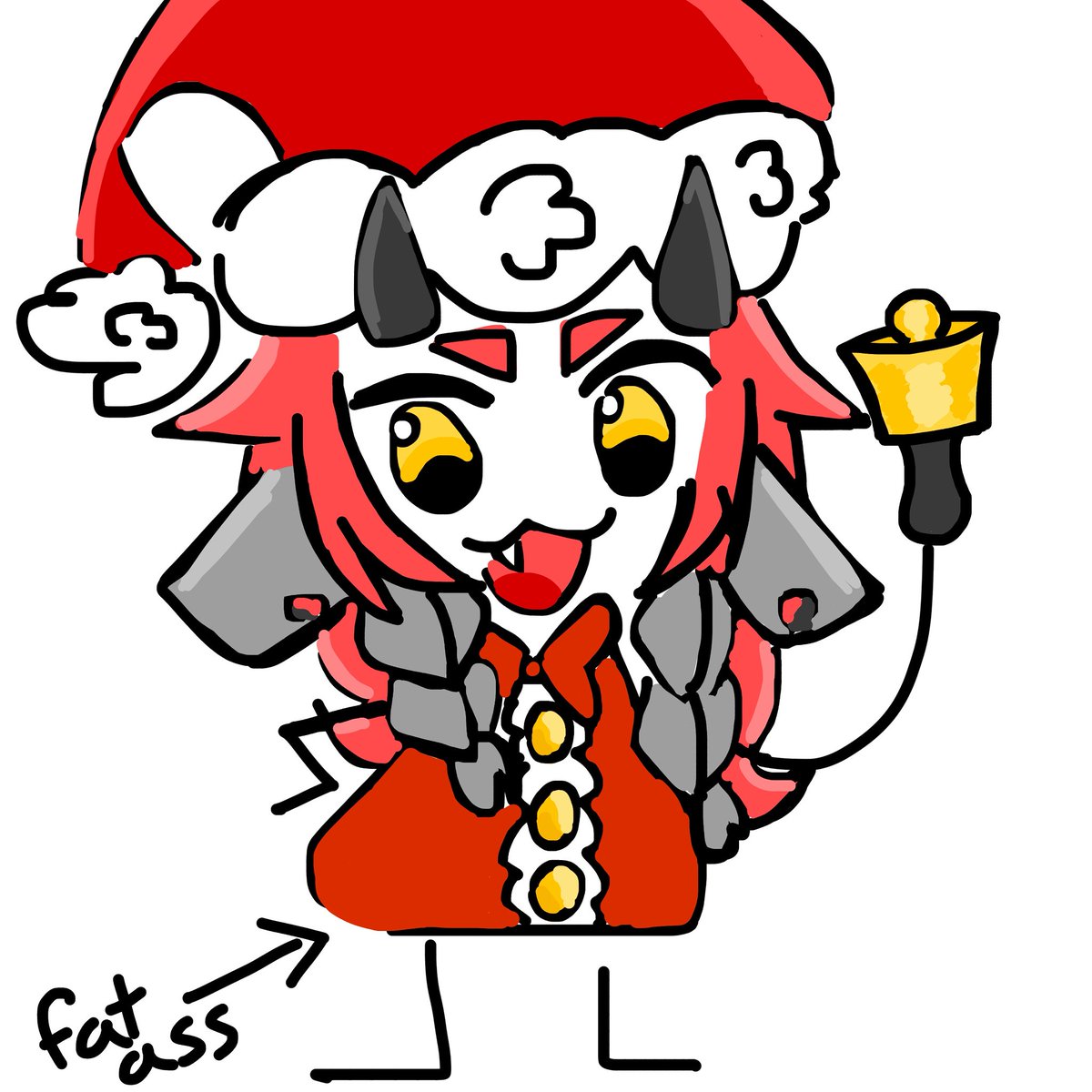 MERRY CHRISTMAS + HAPPY HOLIDAYS‼️
i made a little doodle to celebrate!
#MaurArt🔔🎄