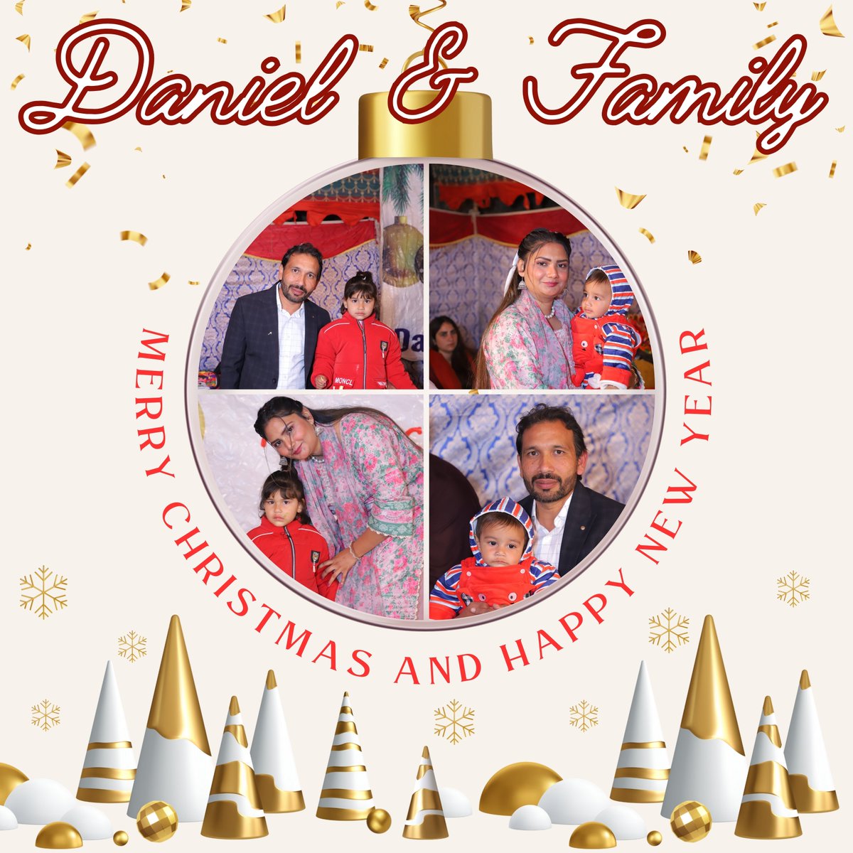 arifdaniel41's tweet photo. Merry Christmas from the Daniel family, God bless you all https://t.co/ZpMbKoh99e