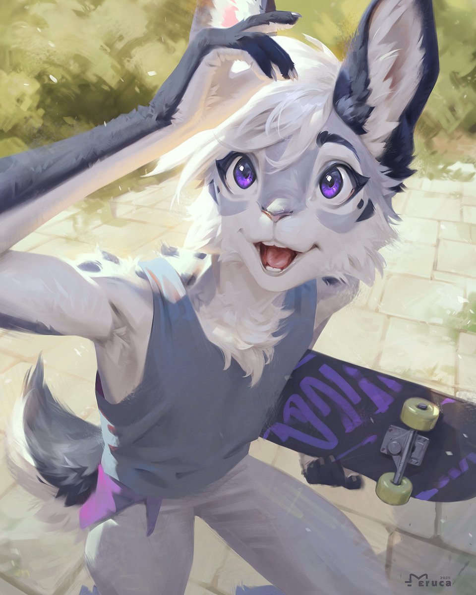 Bright Day
Artistic freedom commission
#art #furry