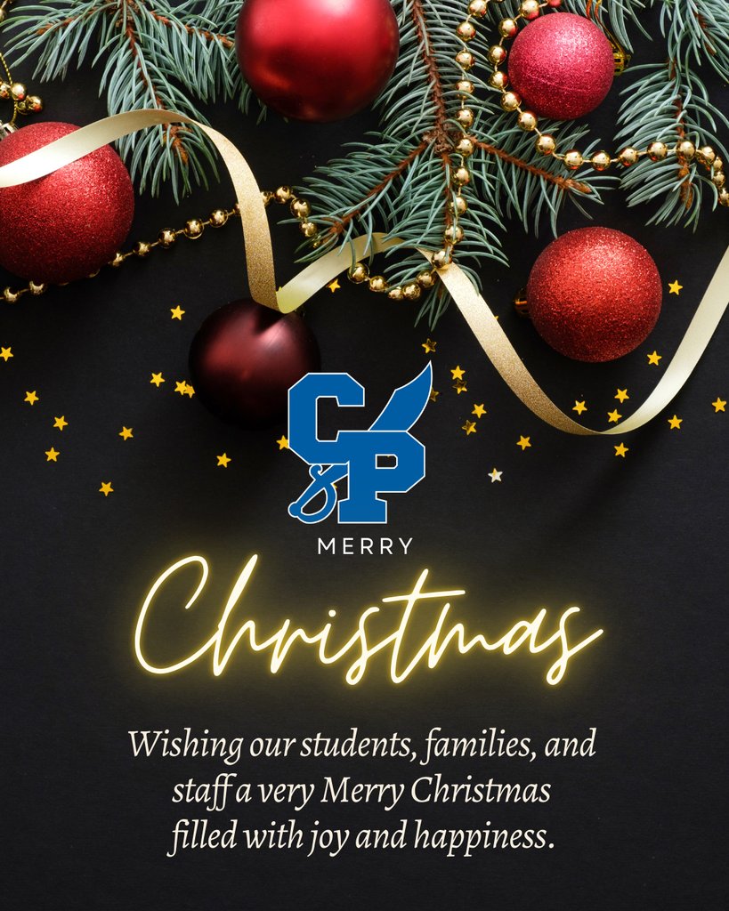 Merry Christmas from the Chilton ISD Family.  We hope this holiday brings peace, warmth, and time to enjoy with loved ones.