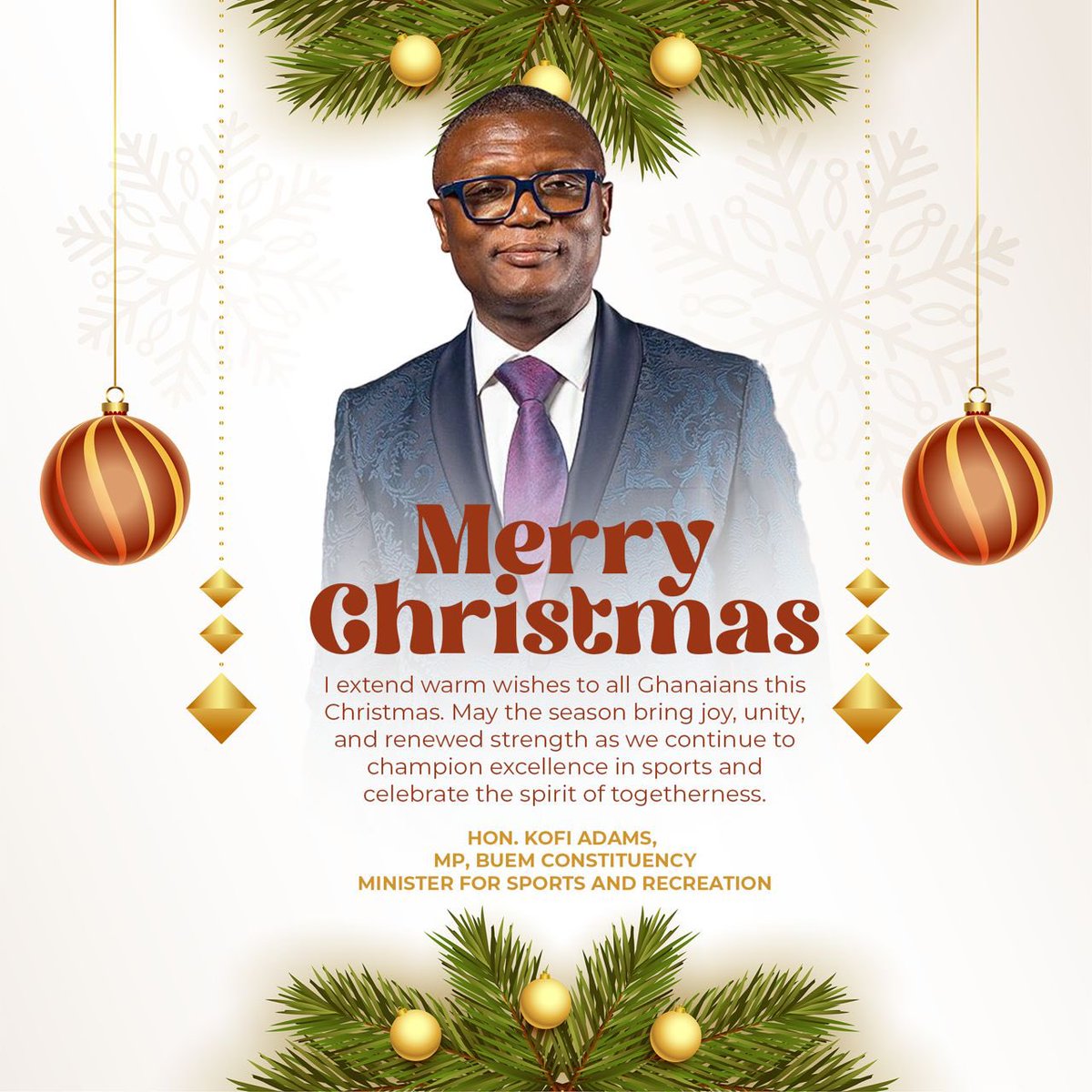 Hon. Kofi Iddie Adams tweet media