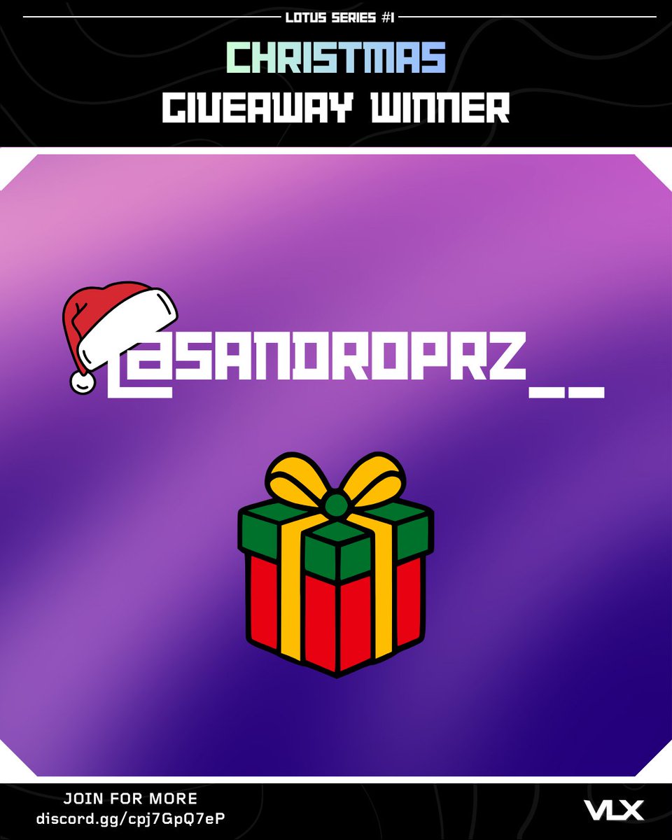 VLX_eu's tweet photo. Congratulations to @SandroPRZ__ For being the winner of our Christmas giveaway!

Please await for us to contact you shortly!

For the rest of participants, do not worry, we will have another giveaway very soon!

Merry Christmas!

#vlxscene // #fypシviral // #VALORANT https://t.co/NcoFqSCdh6
