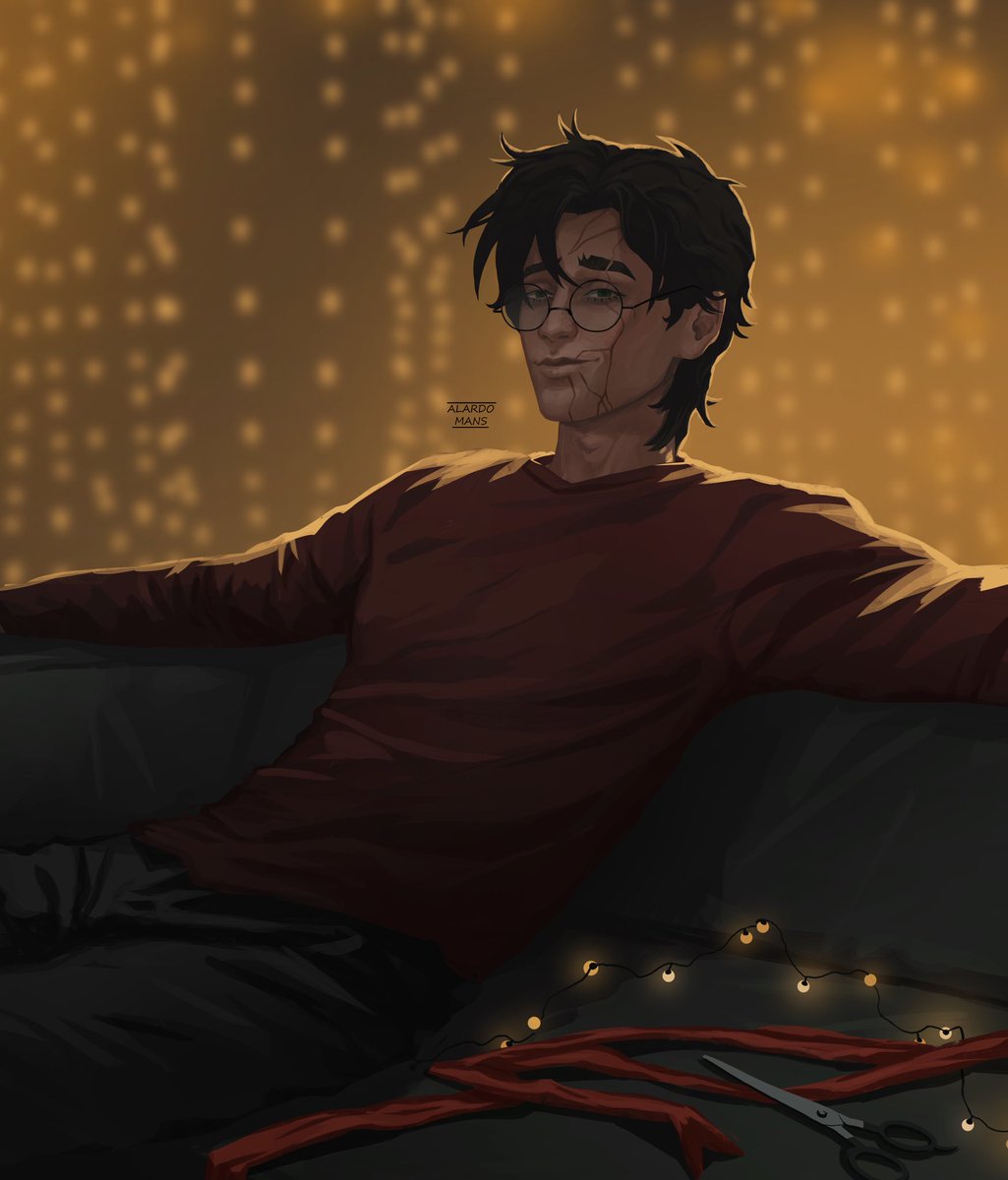 Uncensored art on my Patreon &amp; Boosty. Link in bio✌🏻

#drarry #MerryChristmas #hpdm #HarryPotter #DracoMalfoy #art