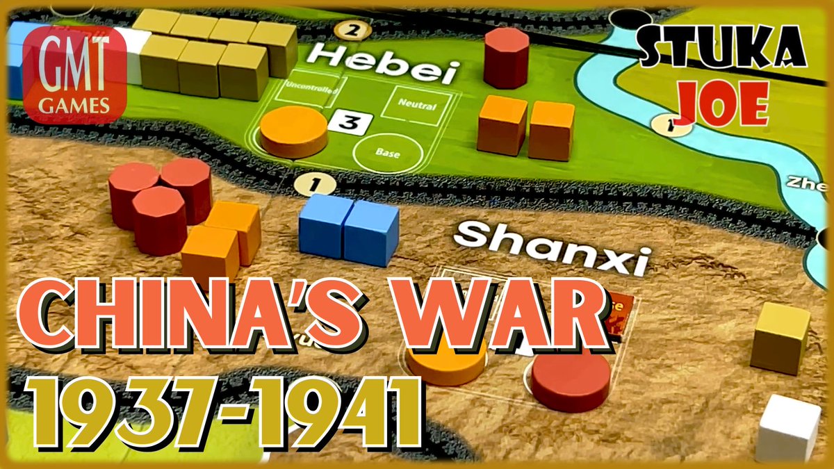 Tutorial Extended Example of Play of China’s War (1937-1941), a COIN game designed by Brian Train and published by GMT.

China's War (1937-1941) - Extended Example of Play
youtu.be/Pt33VMezq1o