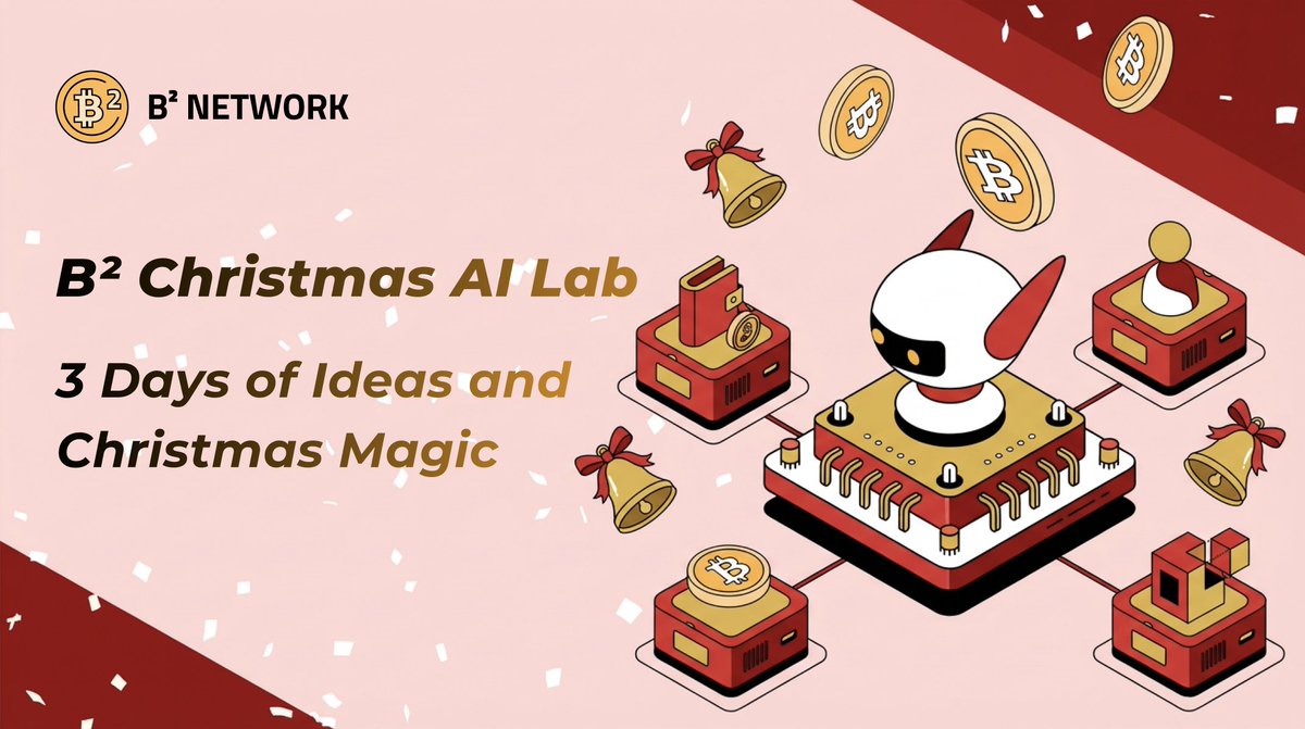 BSquaredNetwork's tweet image. B² Christmas AI Lab · Day 1🎄
This Christmas, we believe creative thinking is where true value begins — and where humans and AI can truly collaborate.

Over the next 3 days, we’ll ask one open question per day and reward the most insightful thinkers 🎁

💡Question #1: What’s…