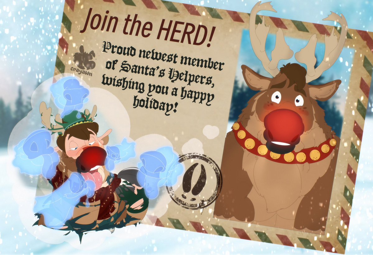 cray_awn's tweet image. ko-fi.com/c/de6f5f0426
Looks like @BallDGull is joining the team this year ✨! Thank you so much for the support! ☺️🎄🦌 
Merry Christmas everyone and Happy Holidays ^^!❄️🥰
#YCH #Reindeer #TF #Transformation #Christmas #Christmas2025