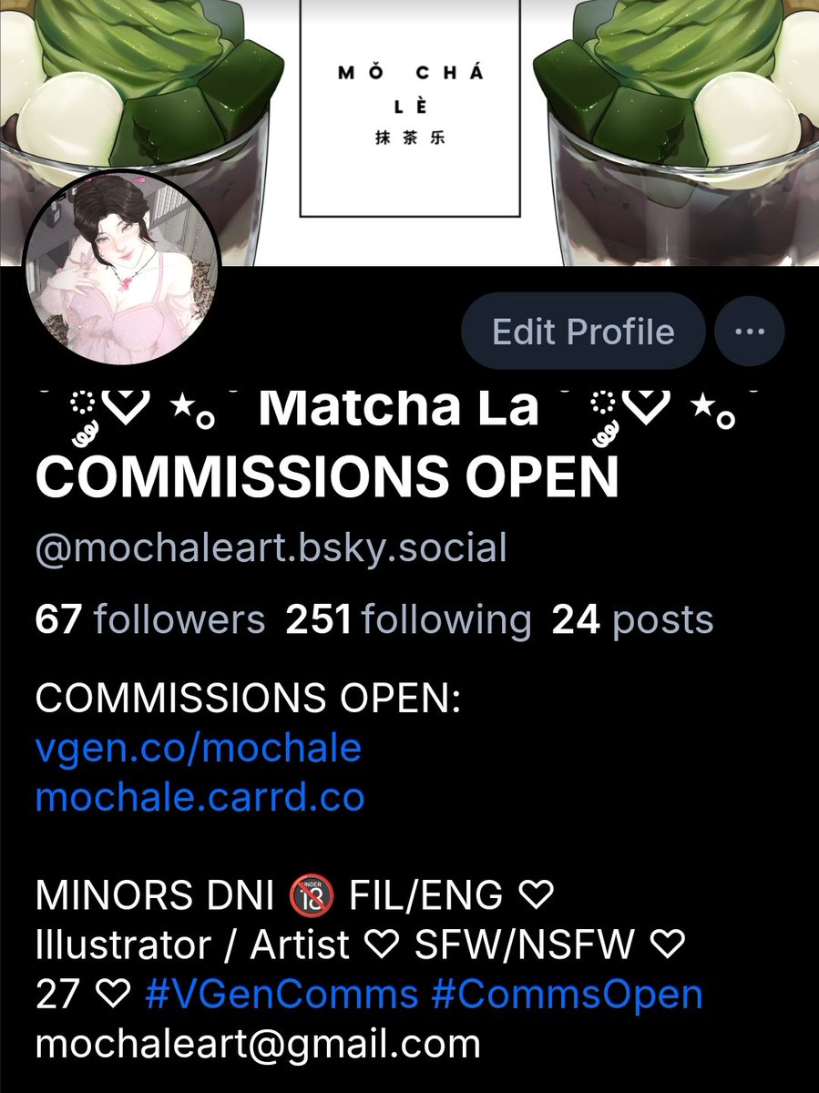 Hey! Please follow me on bluesky ✨🌷