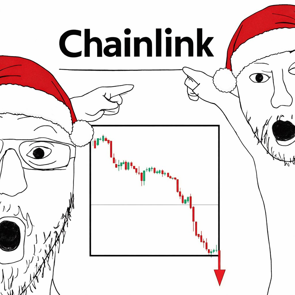 Christmas Day 2021: $22

Christmas Day 2025: $12

Merry Christmas $LINK marines, I hope you loved what Santa Sergey put in your stockings this year. Don’t spend it all in one place!