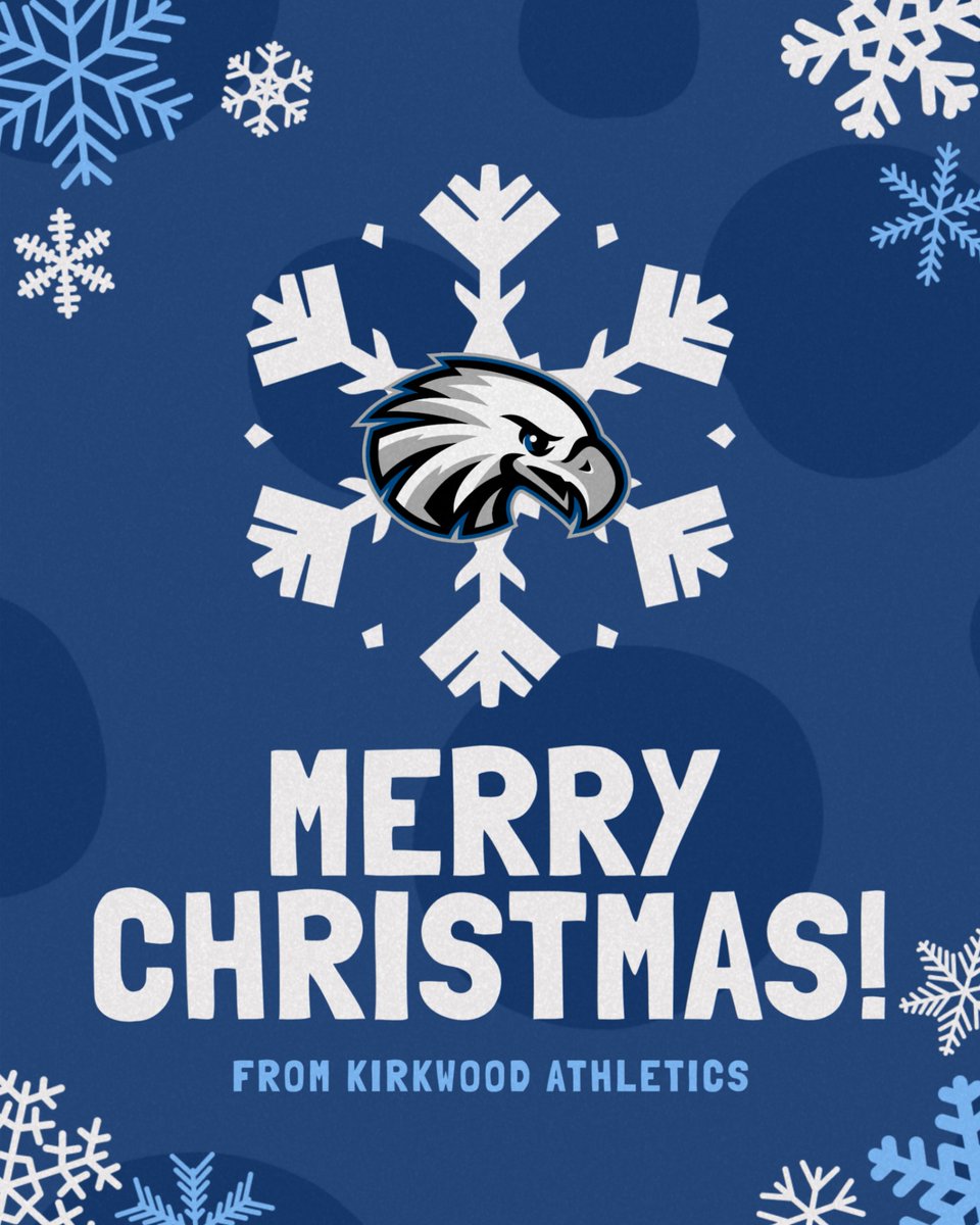 KirkwoodEagles's tweet photo. Happy Holidays and Merry Christmas from our Eagle family to yours!

#GoEagles🦅 https://t.co/eiNCX6578H
