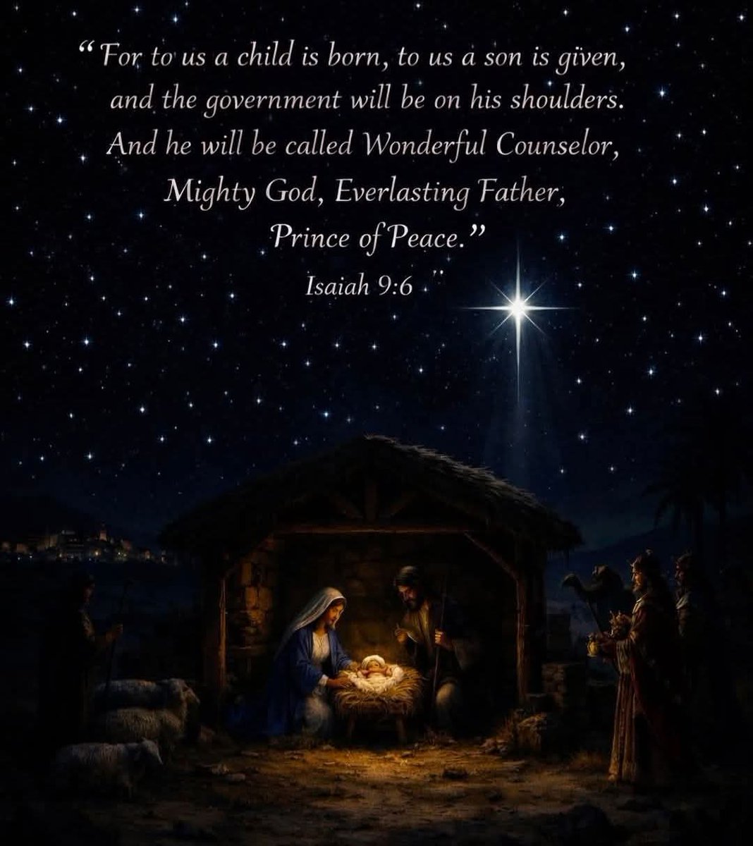 Merry Christmas everyone. Today we celebrate the birth of the Son of Man, the Messiah. Thank you Lord 🙏