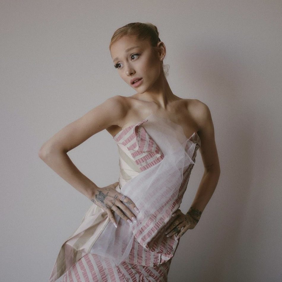 theegrandeheels's tweet image. ariana grande is now the artist with the most monthly listeners on spotify, with 123.8 million