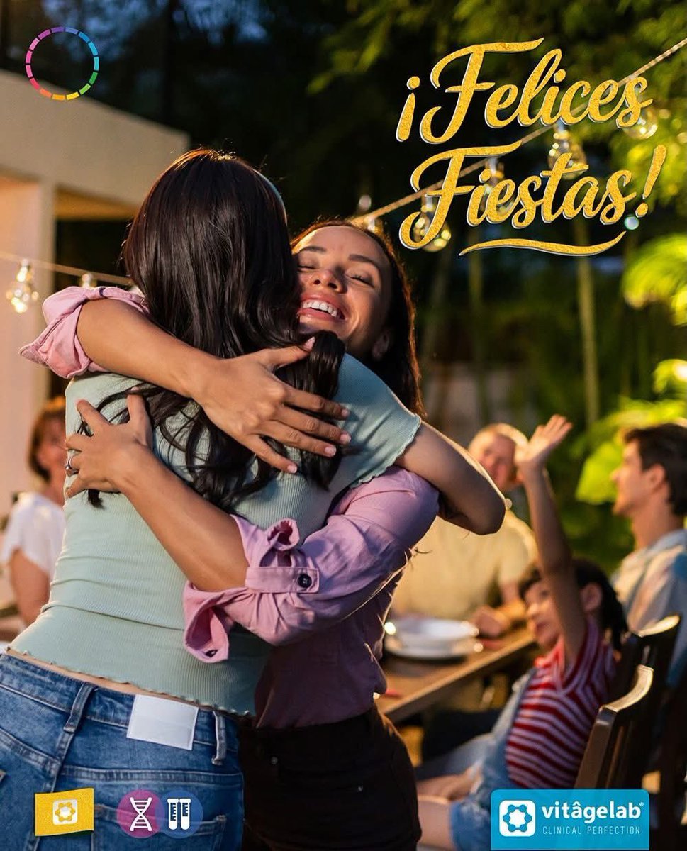 VitageLab's tweet photo. En estas fechas celebremos lo más valioso: el amor, la familia, la amistad, la salud y la paz.
Un momento para agradecer, reflexionar y fortalecer los lazos que dan sentido a la vida. 🎄

¡Felices Fiestas les desea VitâgeLab®️!

#NavidadConsciente #BienestarIntegral #SaludYVida https://t.co/DMGM45RdxB