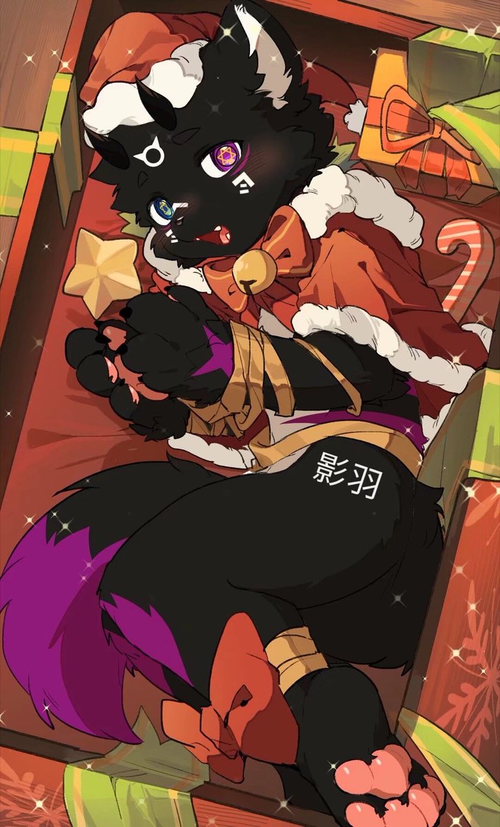 Shadow_FeatherZ's tweet photo. Merry Christmas！
#furryartworks https://t.co/KzpgUmNk6H