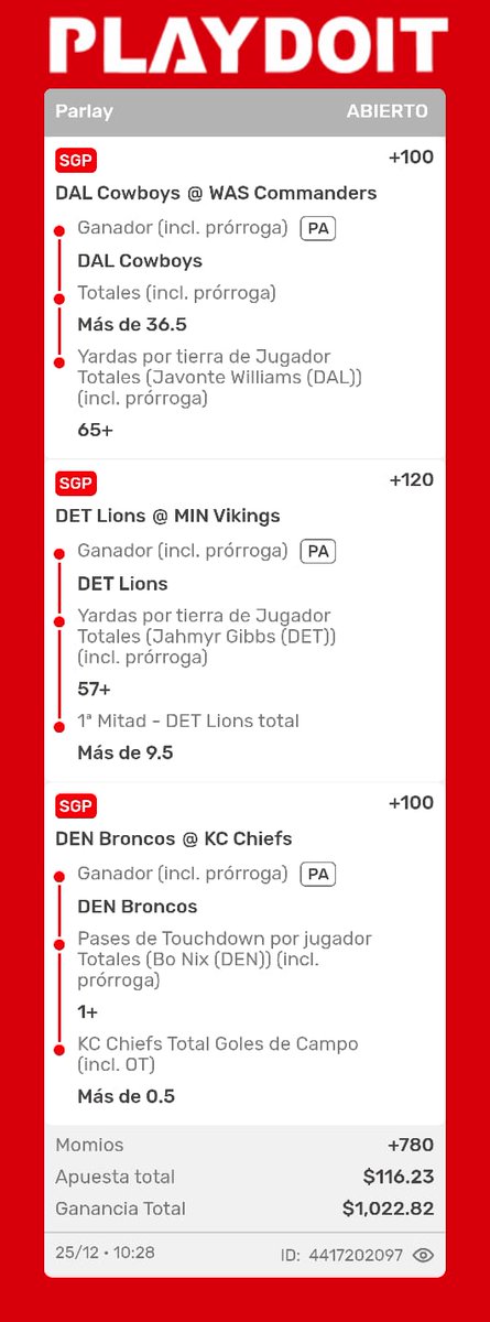 Parley navideño de NFL 🫡🏈🇺🇸🧑‍🎄