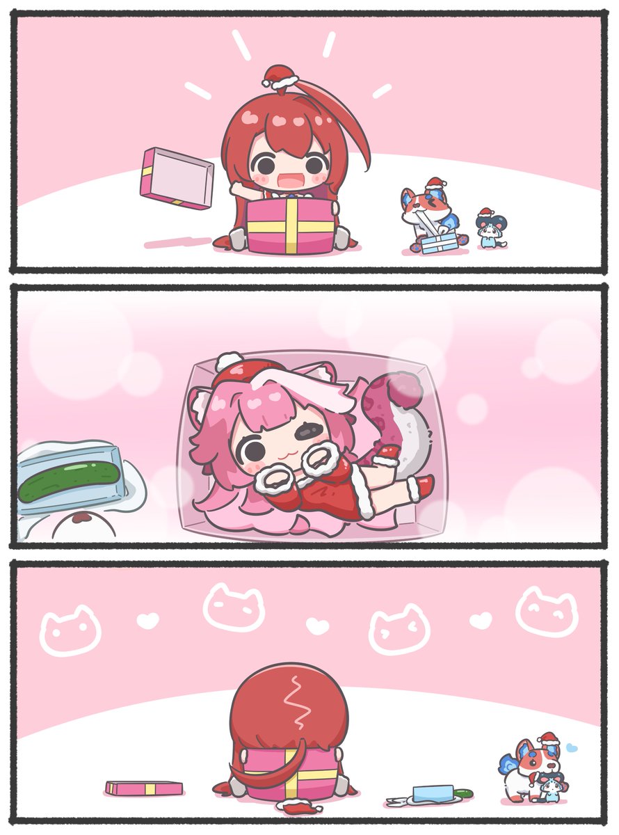 mpien6's tweet image. "Wow a beeg gift!!!🐱🎄"

#BloodflameArt #RaorArt