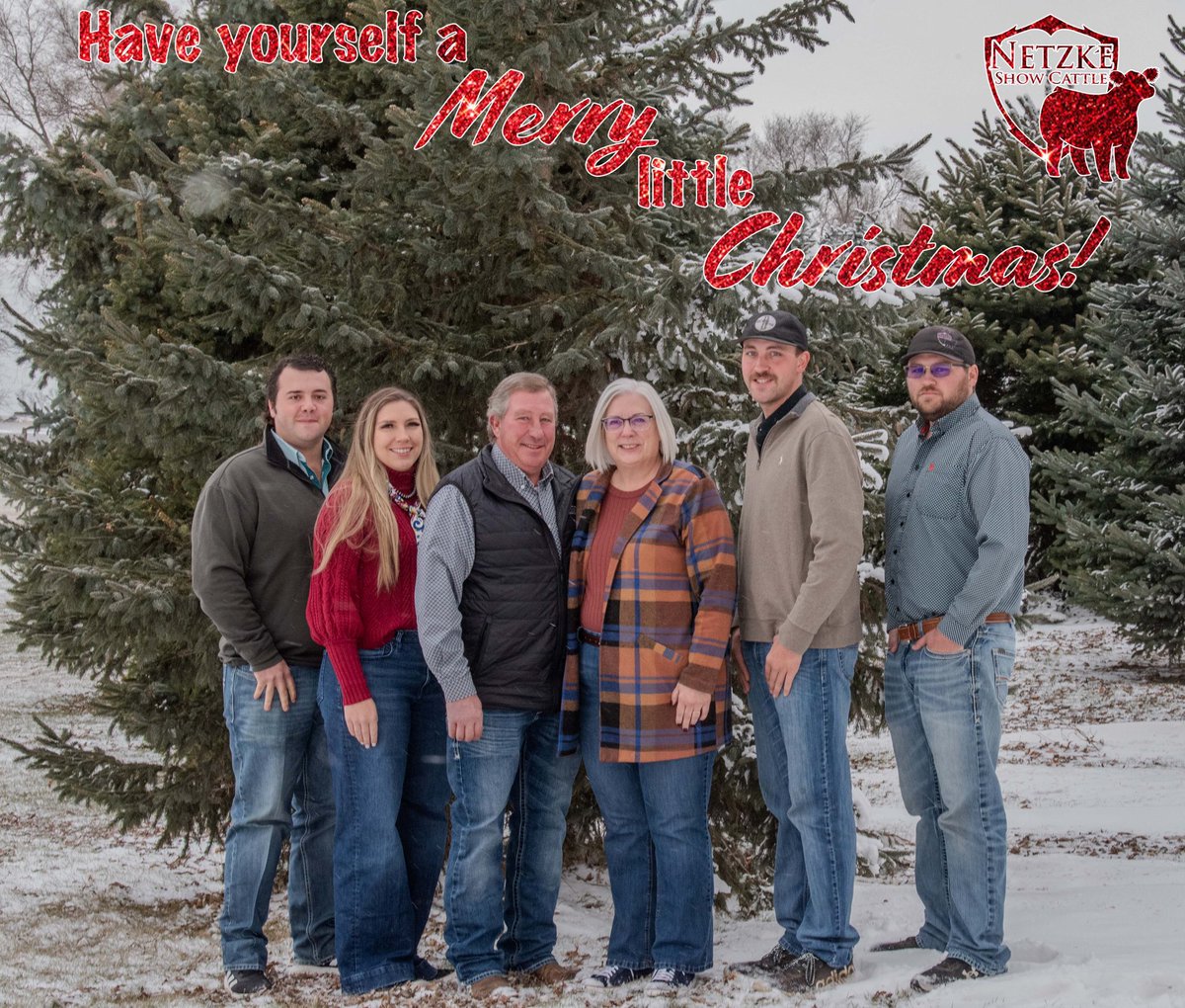 ✝️🌟For unto you is born this day in the city of David a Savior, who is Christ the Lord. And this will be a sign for you: you will find a baby wrapped in swaddling cloths and lying in a manger.—Luke 2:11-12🌟✝️

Merry Christmas from the Netzke Family!🎄
