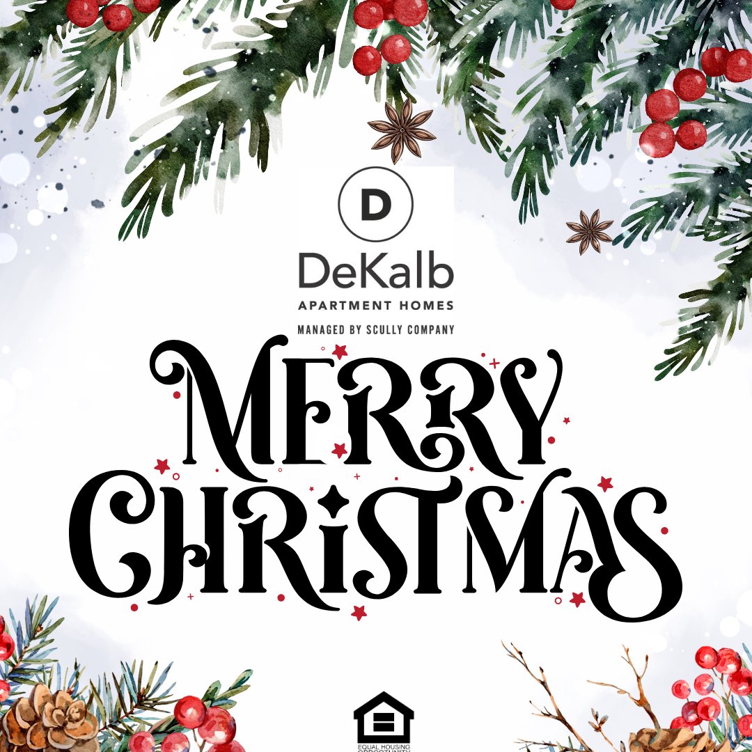 Wishing you a joyful holiday season from Dekalb Apartments! 🎄✨ Share your favorite holiday moment with us! #HappyHolidays #DekalbLiving