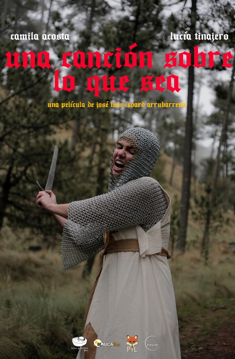 BenucaFilms's tweet image. Lo que más quiere Elena en el mundo es grabar su canción en un buen estudio. En un acto desesperado, re-conecta con una vieja amiga para tratar de sacarle el dinero.

UNA CANCIÓN SOBRE LO QUE SEA, la segunda película de José Luis Isoard Arrubarrena, llega a cines el 15 de enero.
