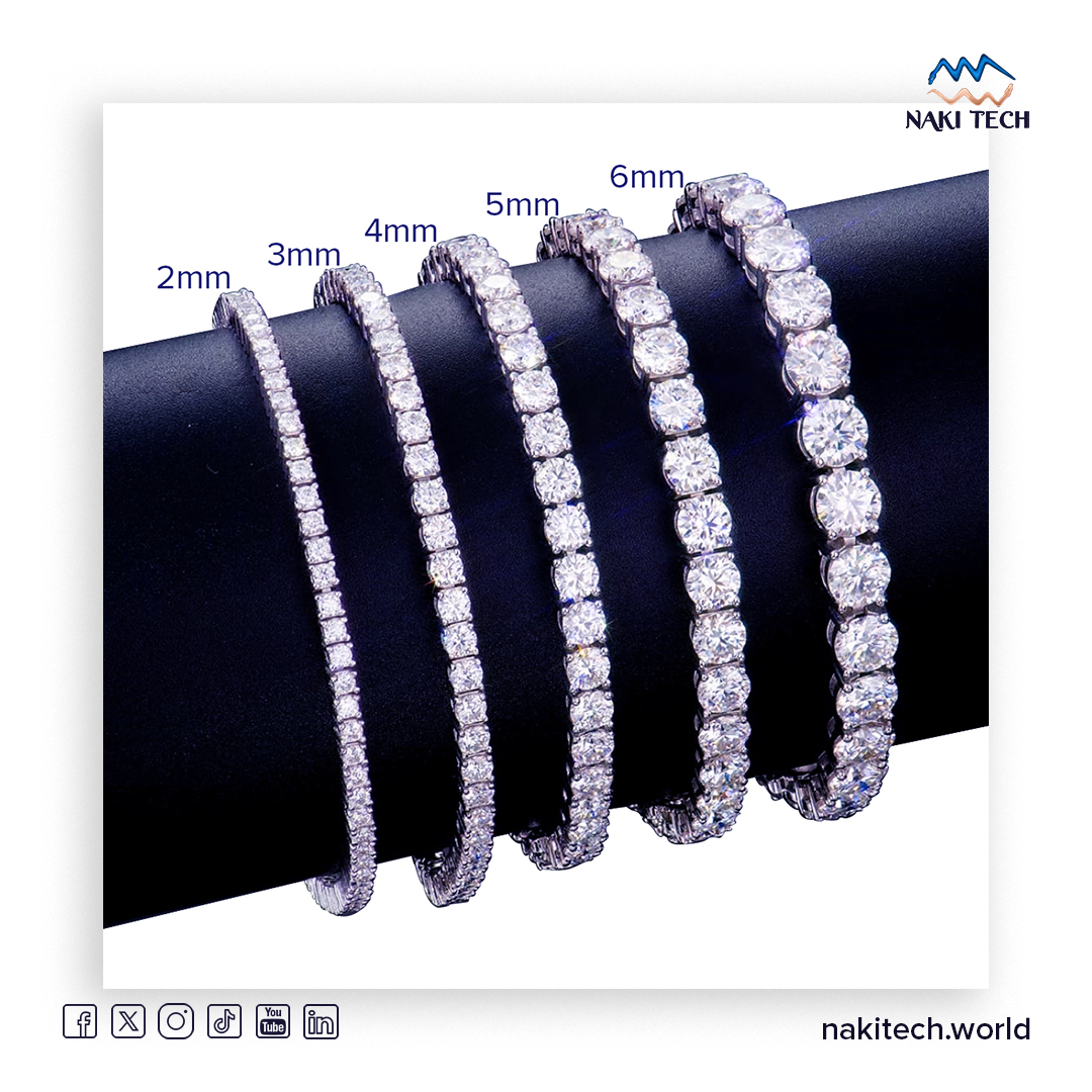 NakiTechJewelry's tweet image. Radiance that lasts 💎
Silver Moissanite Tennis Bracelet by Naki Tech—VVS stones, diamond-level brilliance &amp;amp; 1-year warranty. Perfect daily elegance. 

Explore → nakitech.world/products/moiss…

#MoissaniteJewelry #LuxuryBracelet #USAFashion