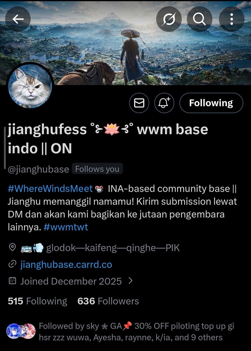 allaxtus's tweet image. eh baru sadar ai di follback 😭😭🙏🏻