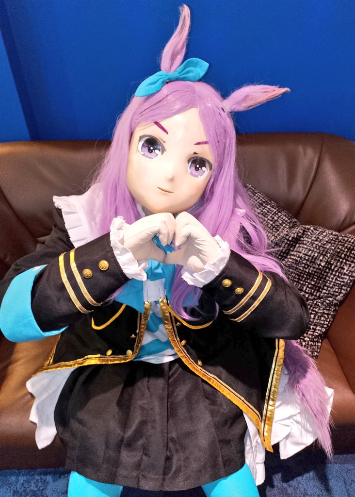 「在庫あり」ウマ娘 メジロマックイーン  着ぐるみ 　マスク　コスプレ おはようございます、トレーナーさん♥️☁ ウマ娘プリティーダービー