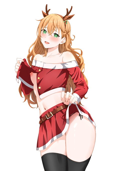 メリークリスマス!(チラッ❤チラッ❤ 
