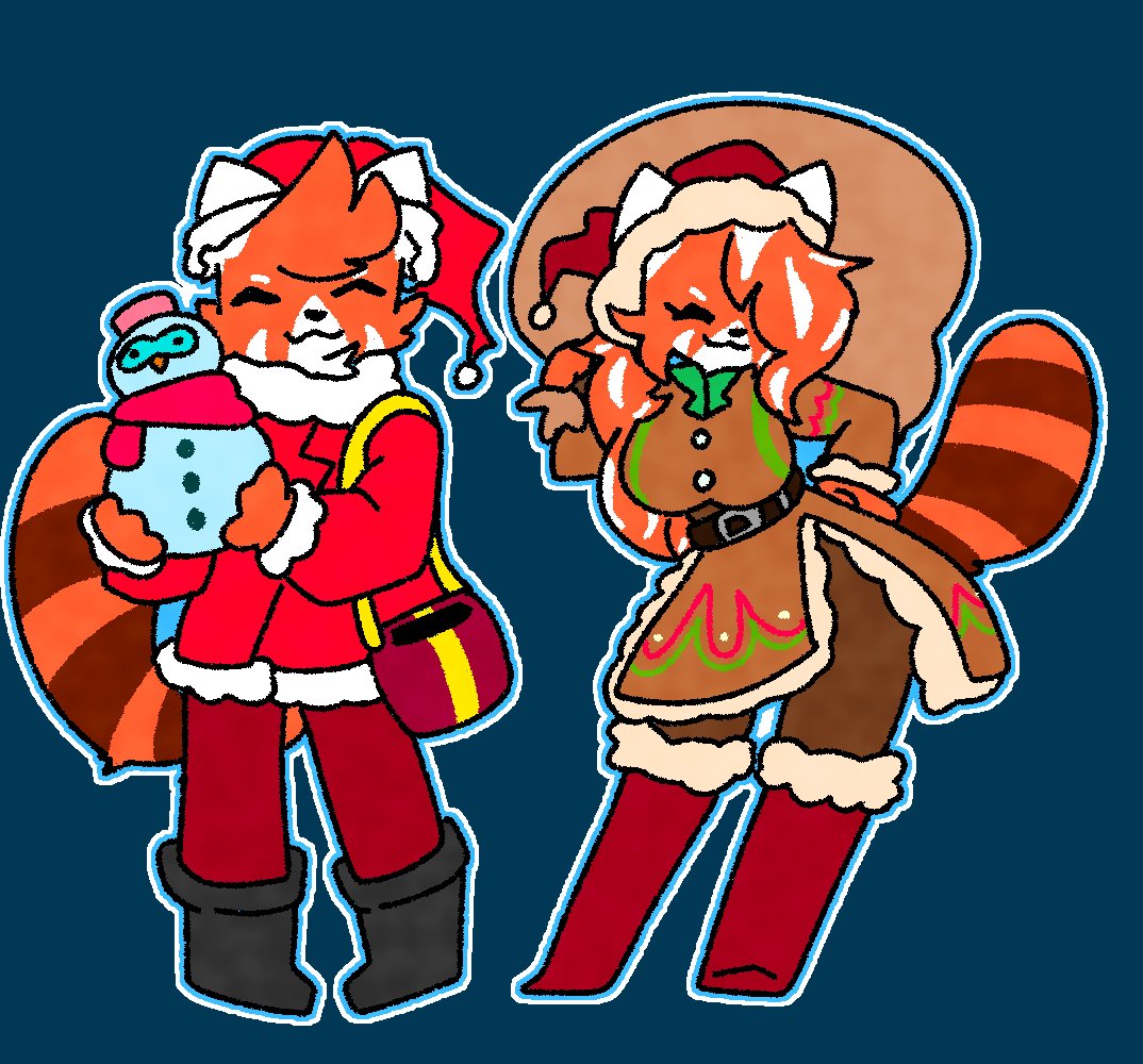 painted_raccoon's tweet image. MERRY CHRISTMAS, Hope u got what u wanted!!