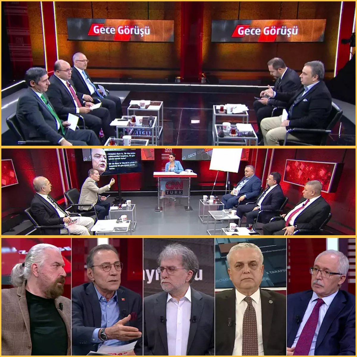 nedenttoldu's tweet photo. Hande Fırat'ın Hürriyet'teki yazısı tartışılıyor: "İster muhalefet ister iktidar kanadına yakın medya kuruluşu olsun ne yazık ki hepimiz çizgiyi aştık.

ABD’de, Avrupa’da bir gazeteci ekrana çıkıp bir partinin sözcüsü gibi konuşamaz. Yorum yapar ama mesafesini korur. Türkiye’de ise bu sınır neredeyse tamamen silinmiş durumda. Gazeteciler siyasi aktör gibi konuşuyor. Bu, hem gazeteciliğe hem siyasete zarar veriyor.

Televizyon kanallarında partisinin görüşünü anlatması gereken siyasetçiler tartışma programlarına genel olarak ya çıkmıyor ya da çağrılmıyor. Onların yerine vekalet yayınlarını ne yazık ki gazeteciler yapıyor. Hal böyle olunca da gazeteci siyasi parti sözcüsüne dönüyor.

Buradan çağrım tartışma programlarına artık işin gerçek sahipleri yani siyasiler çıksın. Gazeteciler de o partinin, bu partinin gazetecisi diye etiketlenmesin. Onların işi doğruya doğru, yanlışa yanlış diyerek haber yapmaktır"