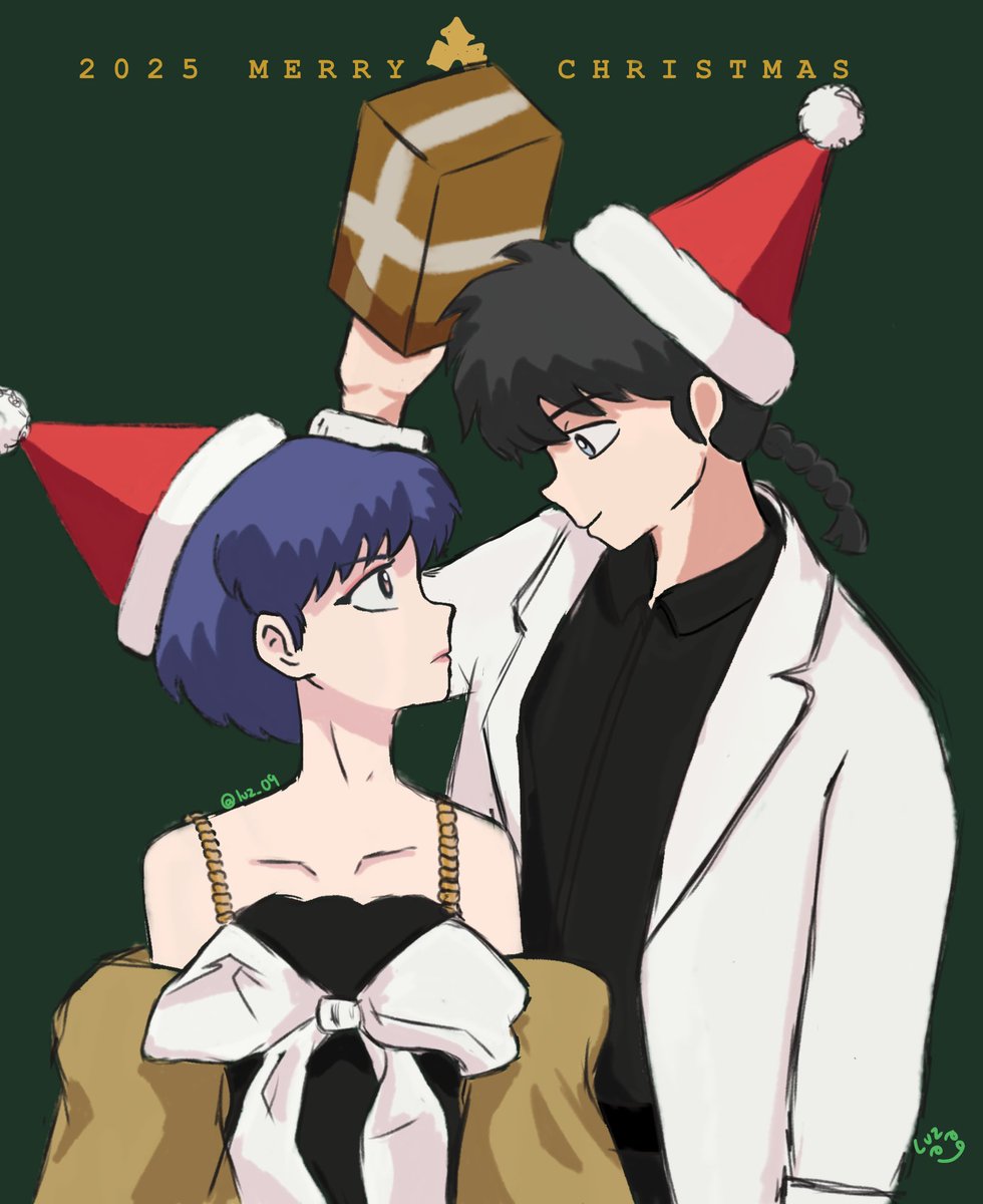 luxmar06's tweet photo. Les deseo Feliz navidad. 
#Invierno_bajo_las_estrellas #rankane #ranma https://t.co/fPT4po51Wi