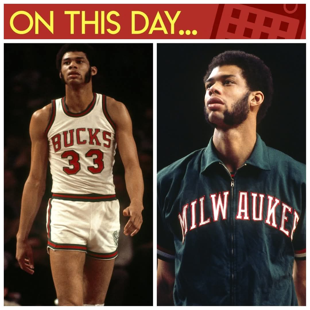 VanderlansJim's tweet image. December 25, 1971 - Kareem Abdul-Jabbar scores a game high 38 points, plus he grabs 18 rebounds, but it won't be enough as the Detroit #Pistons defeat the Milwaukee #Bucks 120-118 on #ChristmasDay in Detroit.
#NBA #OTD #1970s #FearTheDeer