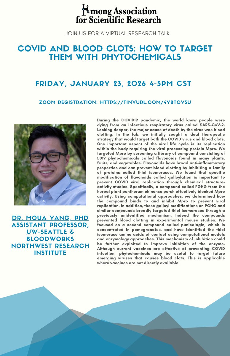 Hmong Association for Scientific Research tweet media